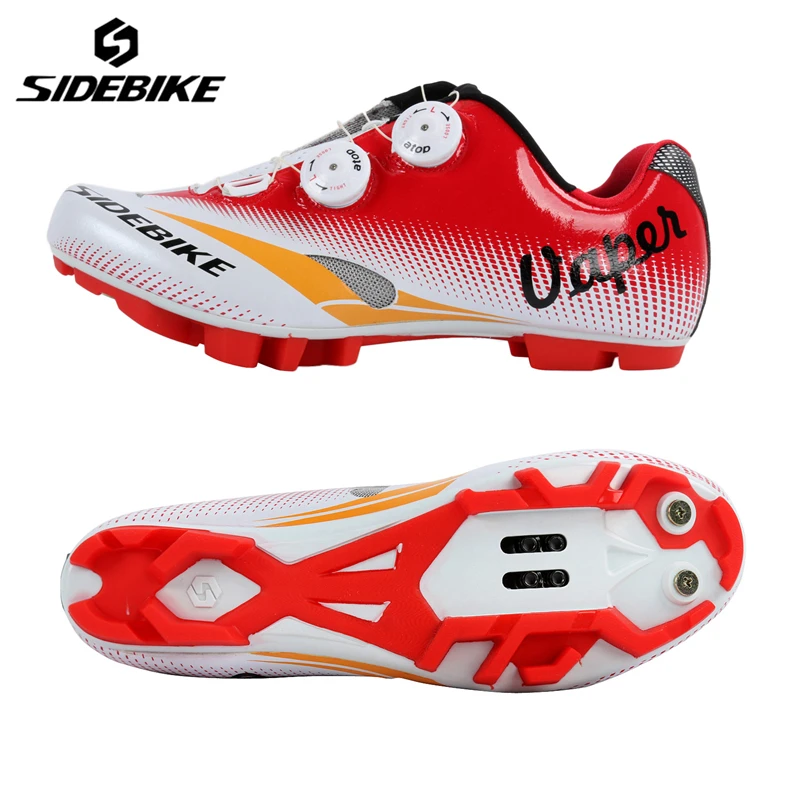 SIDEBIKE Bicycle Shoes MTB Lightweight Zapatillas Ciclismo Outdoor Self-Locking Bike Cycling Shoes Racing Athletic Bicycle Shoes