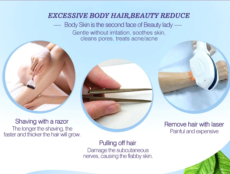 OMY LADY 100% растительный крем для удаления волос депилятор безболезненный эффективный для мужчин и женщин рук ног подмышек средство против