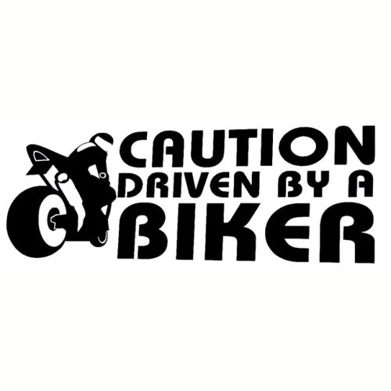 

Car sticker warning to be driven by a cyclist handsome stylish personality vinyl sticker hood decoration