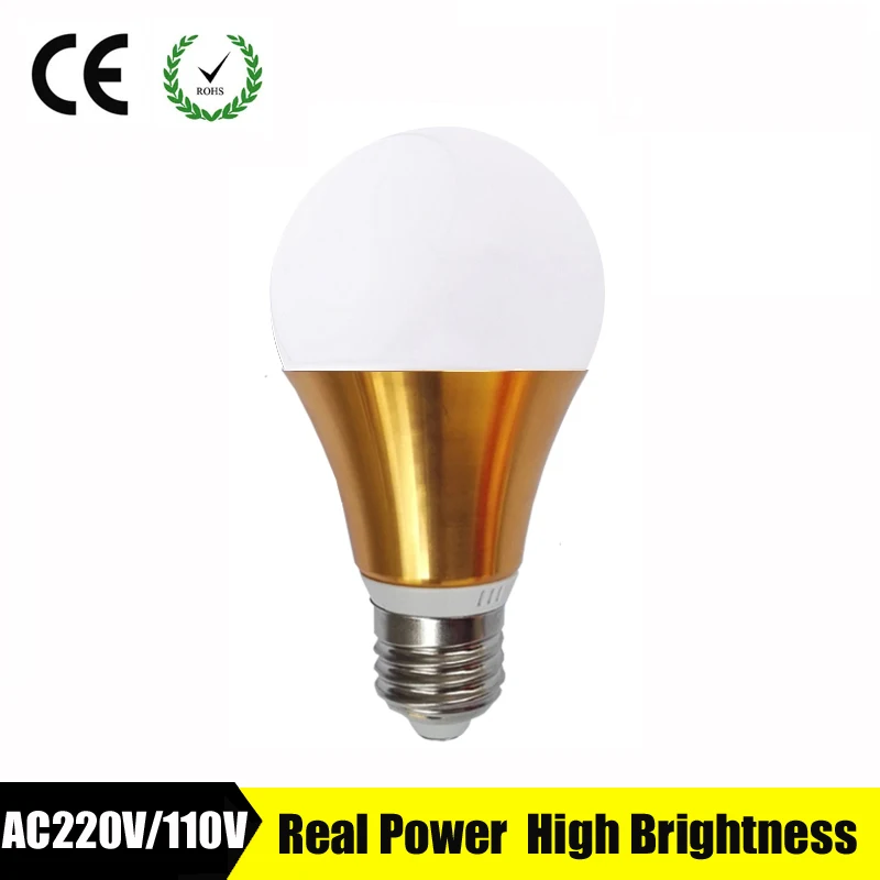 

2016 NEW Led Lamp E27 110V 127V 3W 5W 7W 9W 12W B22 LED Bulb 220V 230V Light SMD2835 Lampada de Bombillas LED Candle Light