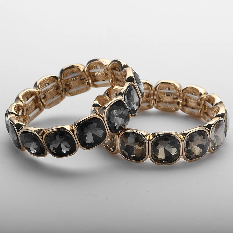 Браслет стрейч из металлического сплава 4 цвета|crystal bracelet|stretch braceletbracelet fashion |