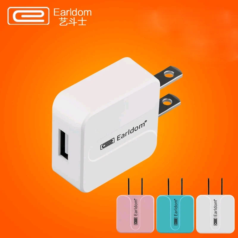 Зарядное устройство Earldom для сотового телефона с USB-портом 5 В 1 А зарядное