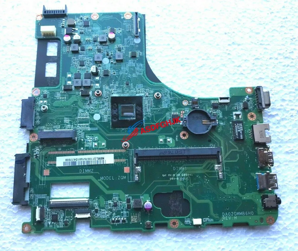 Original FOR font b Acer b font Aspire E 14 E5 411 LAPTOP Motherboard Rev H