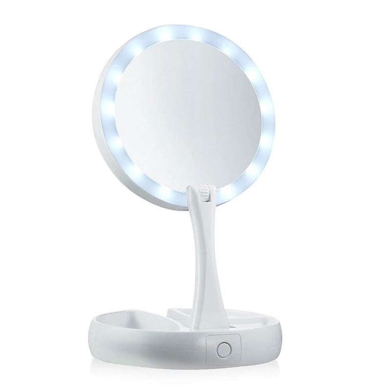 My-Fold-Away-Mirror-LED-Makeup-Mirror-Professional-10X-Vanity-Mirror-with-Lights-Health-Beauty-Adjustable (4)