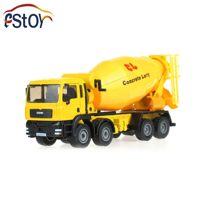 Metal Alloy Diecast Concrete Lorry Truck Model Mixers Truck 1:50 Cement