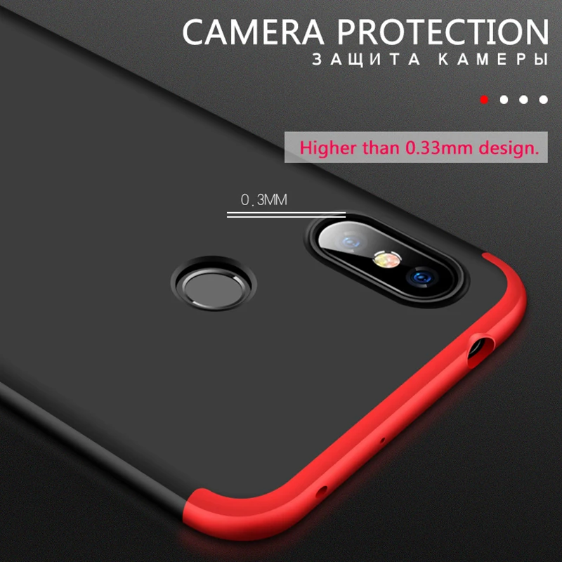 GKK чехол для Xiaomi Redmi Note 8 7 6 5 pro чехол 360 все включено 3 в 1 противоударный матовый чехол для Redmi note 6 5 Чехол