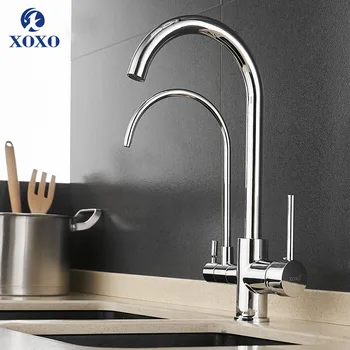 

XOXO Kitchen Purify Faucets Cold and Hot Deck Mounted Mixer Tap Water Purification Features Mixer Tap Crane For Kitchen 81068