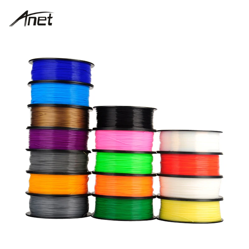 3d Printing Materials 7 cores abs pla 1kg/spool Modelo Número : 1.75mm