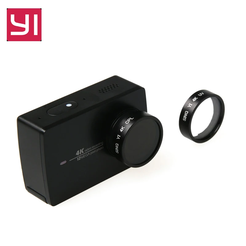 Yi 4K Xiaomi АКСЕССУАРЫ UV CPL круговой поляризатор фильтр крышка объектива Защитная Для Yi Xiaomi II 4K Xiaoyi экшн Спортивная камера