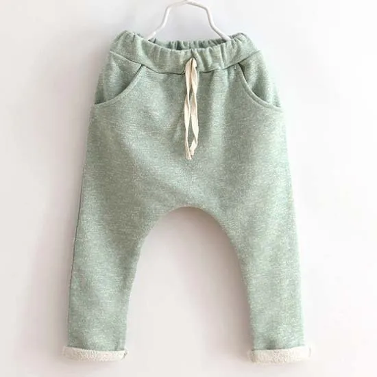 Горячая Распродажа, детские шаровары sophie, штаны для маленьких мальчиков, Детские повседневные штаны, яркие однотонные штаны для девочек