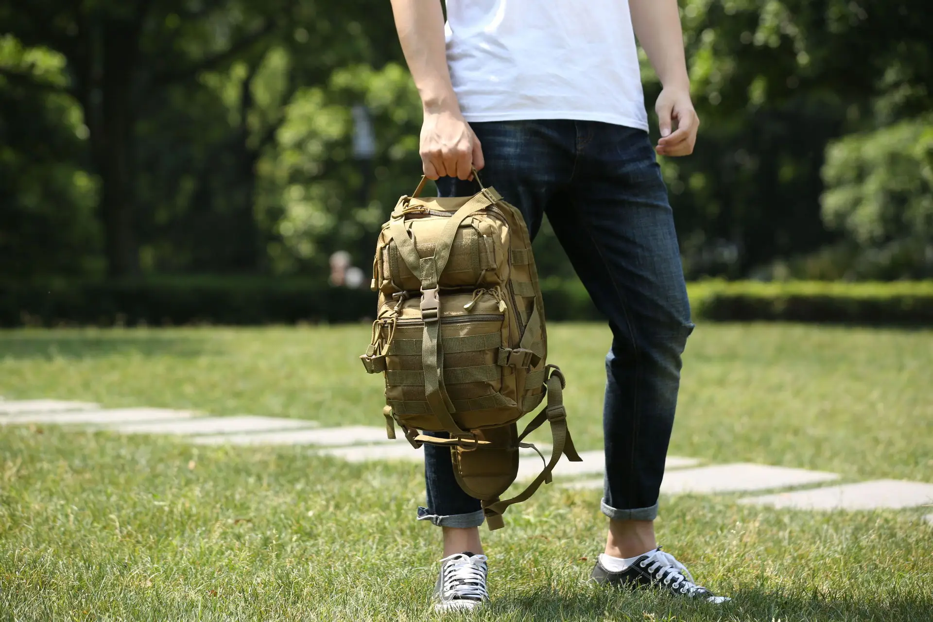 Large Capacity Shoulder Bag Outdoor Military Tactical Backpack MOLLE Army Climbing Camping Hunting Fishing Hiking Bag Sport