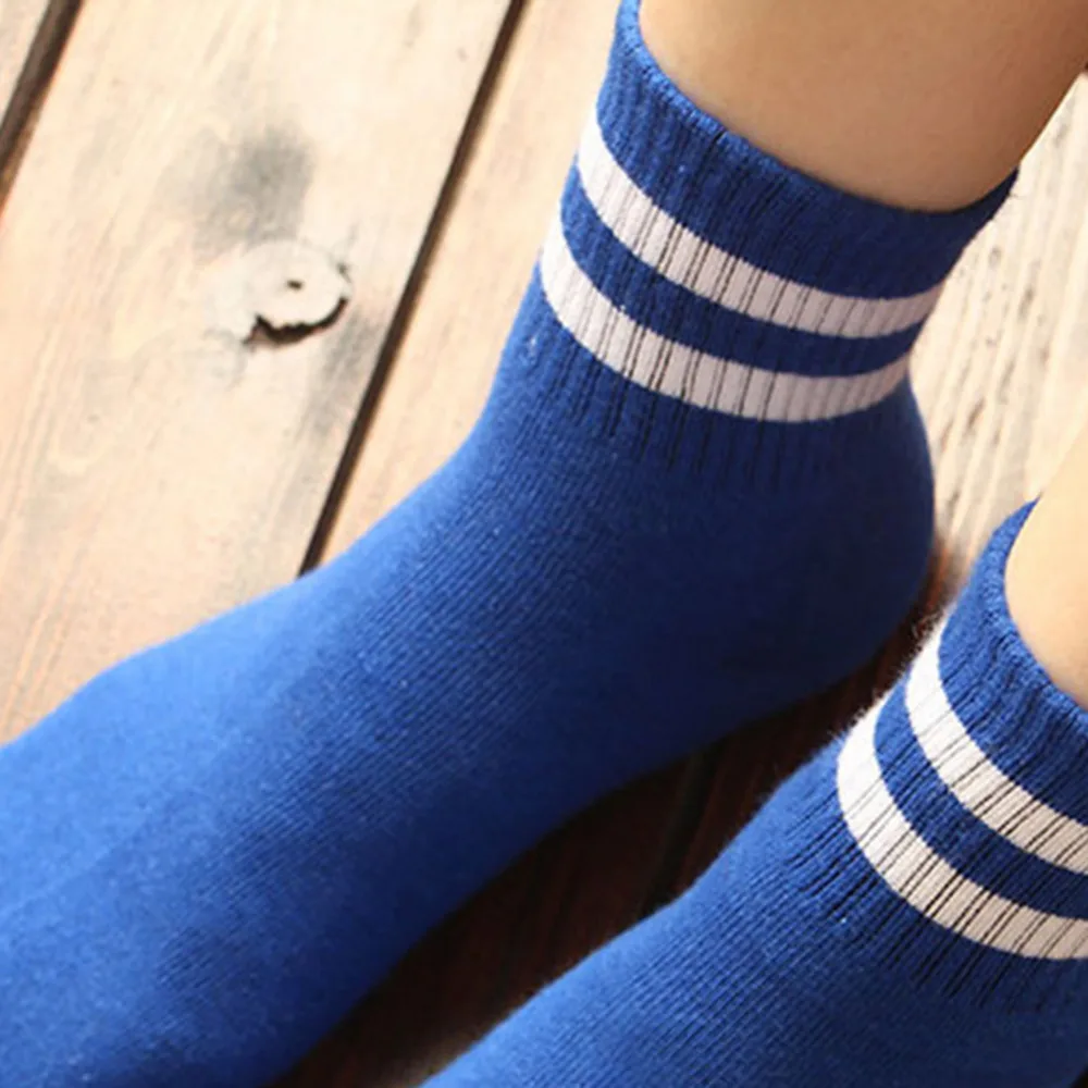 1 пара носков унисекс, 6 цветов, классические полосатые носки для влюбленных, школьные Ретро Носки для отдыха