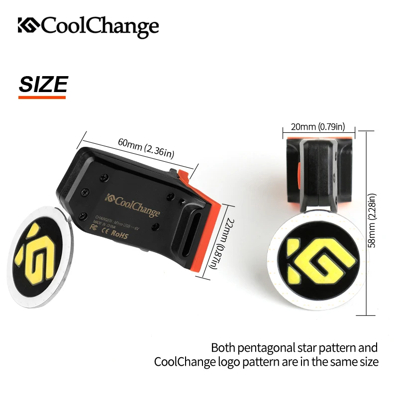 CoolChange Bicycle Light Cycling Bike Taillight LED Rear Light USB Rechargable Warning Lamp Safety Night Riding Light CoolChange Bicycle Light Cycling Bike Taillight LED Rear Light USB Rechargable Warning Lamp Safety Night Riding Light