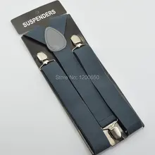 120 см Мужская серьга унисекс на подтяжках эластичные 3,5 см Большие широкие темно-серые подтяжки Y-back Подтяжки оптом и в розницу