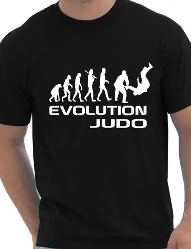 

Evolution Of Judo Funny Adult Mens T-Shirt Birthday Gift More Size and Colors-A041