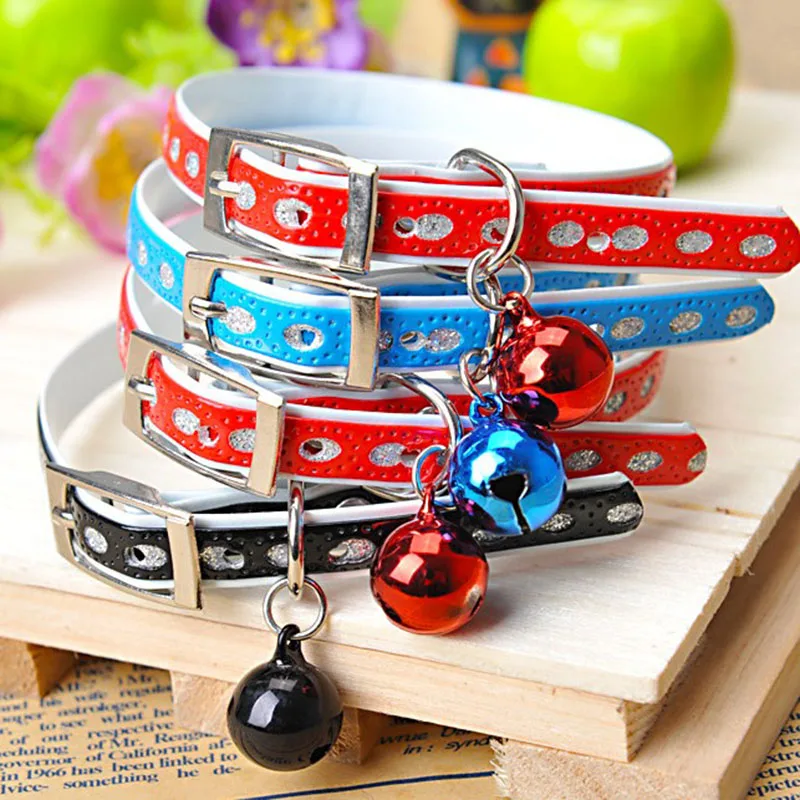 Cats Collars Kitten Necklaces Accessories For Small Pet Dog Collar Puppy Products collier chat obroza dla kota