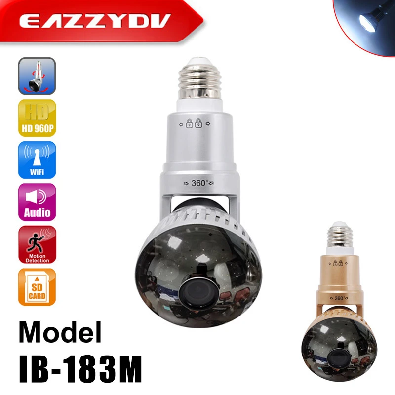 EAZZYDV IB-183M P2P Bulb Camera 1/3