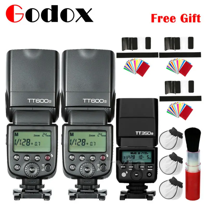 Godox TT600S 2.4G Thinklite TT350S Speedlite Camera Flash for Sony