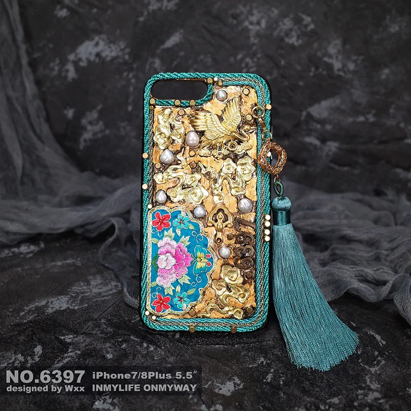 

The chinese style phone case is for iphone xs max for iphone 7 and iphone 8 plus original factory limited edition