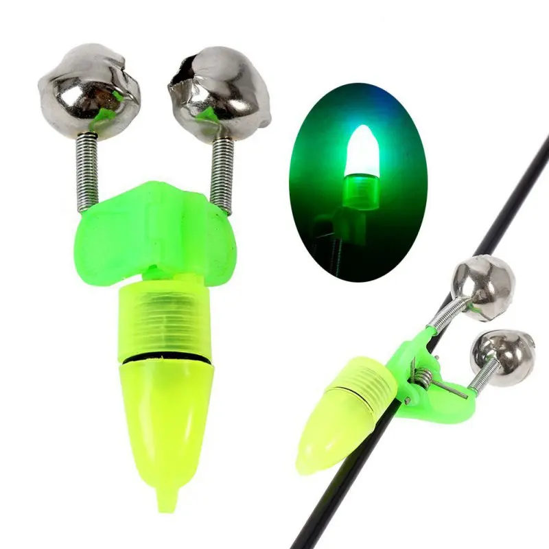 LED Night Fishing Accessory Fishing Bell 10pcs/lot Float Twin Bell Ring