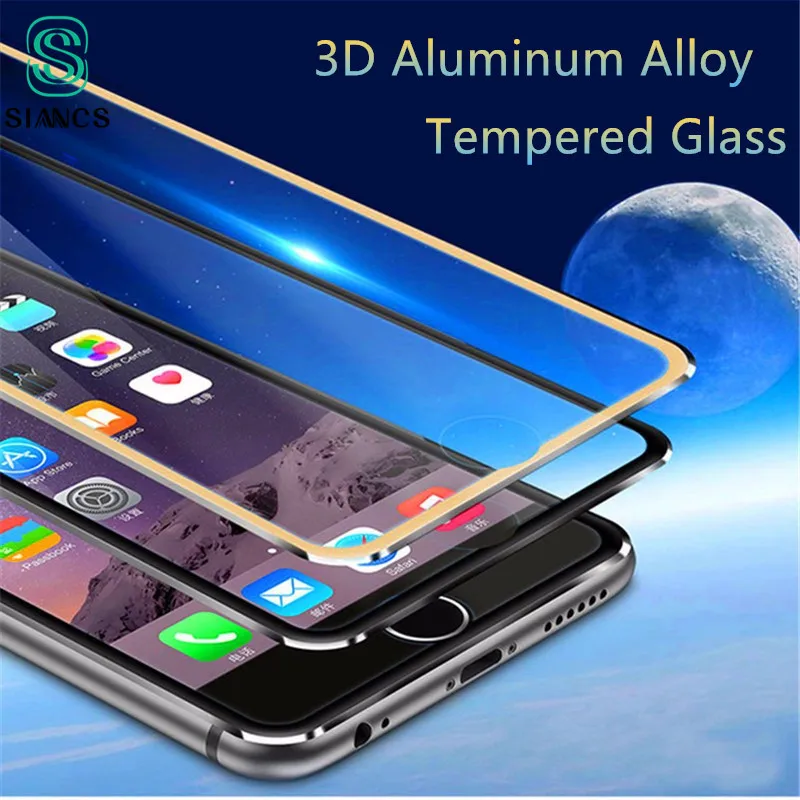 3D Ultra thin Alloy Tempered Glass Full 9H Screen Protector Film Anti
