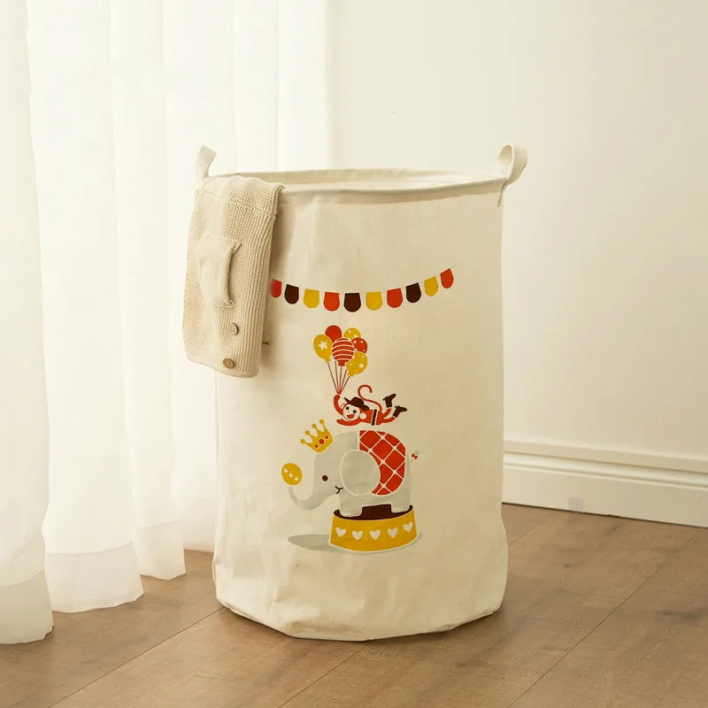 شعبية كبيرة القدرة طوي الملابس القذرة سلة دائم الاطفال سلة تخزين الألعاب محشوة اللعب المنظم للماء حقيبة ألعاب