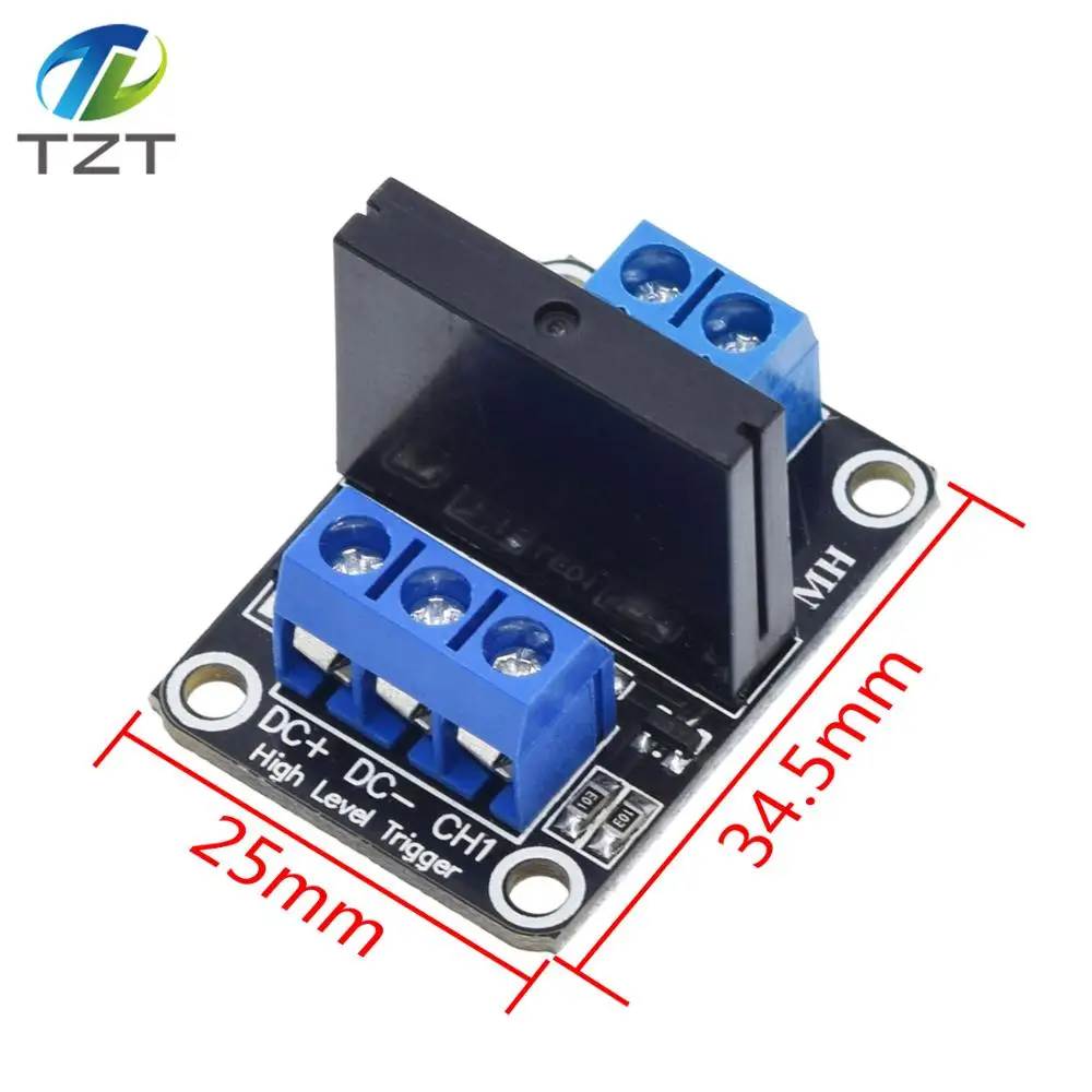 

1pcs 5V 1 Channel OMRON SSR High Level Solid State Relay Module 250V 2A For Arduino.We are the manufacturer