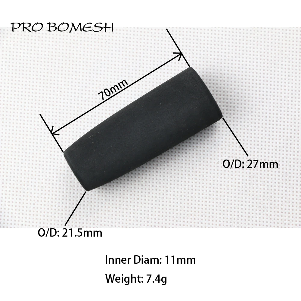 Pro bomesh 4 шт./упак. 7 см 7,4 г Внутренний диаметр 11 мм EVA задняя рукоятка Разделение сцепление DIY здание рыболовной удочки компонент ремонт Полюс