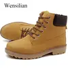 Winter Men Boots PU Outdoor Snow Ankle Boots Male Lace Up Anti-slip Booties British Sneakers Plus Size 46 Zapatos De Hombre ► Photo 1/6