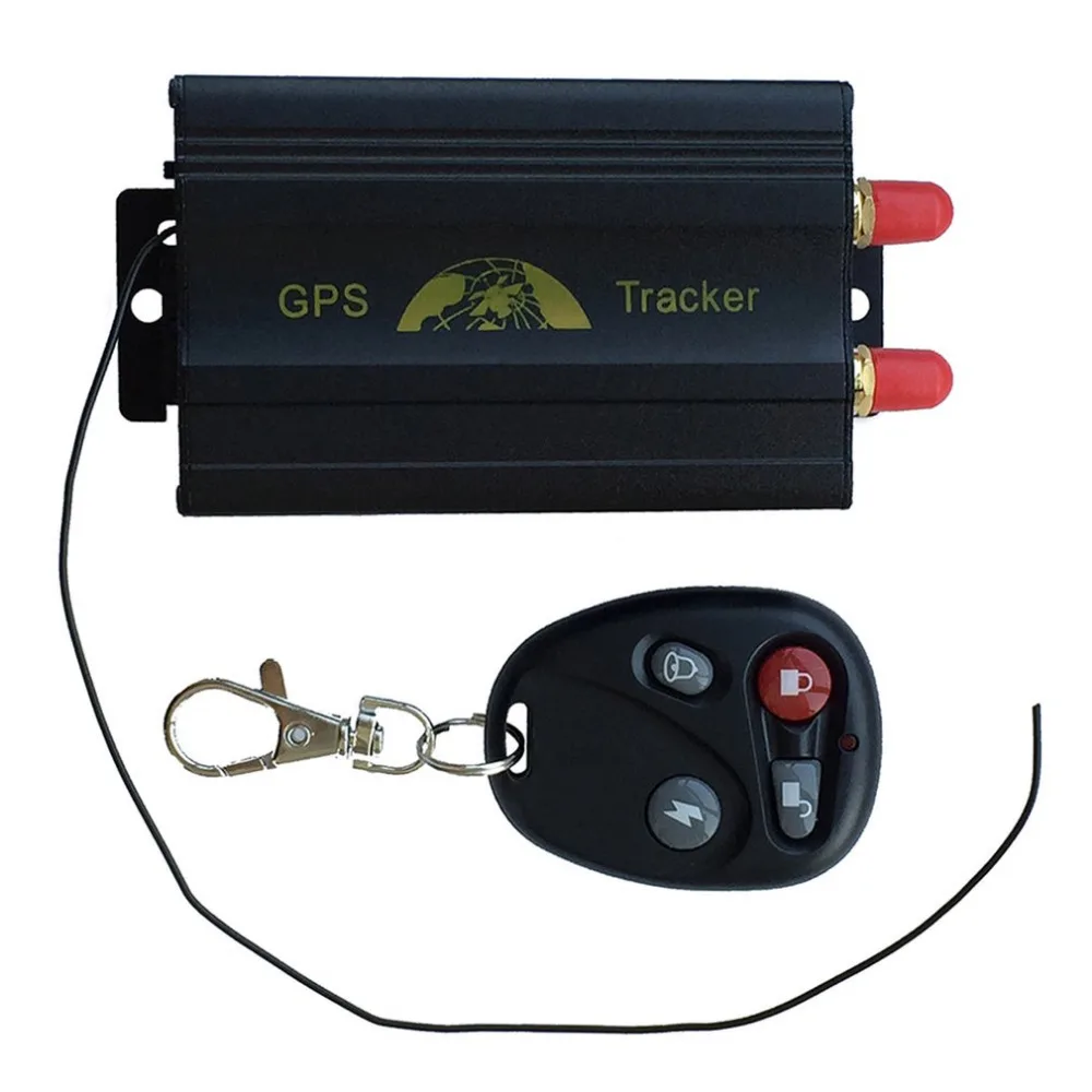TK103B компактный Размеры gps автомобиля автомобили трекер gps, sms, GPRS SOS для Ios App W/Дистанционное Управление Встроенный шок Сенсор