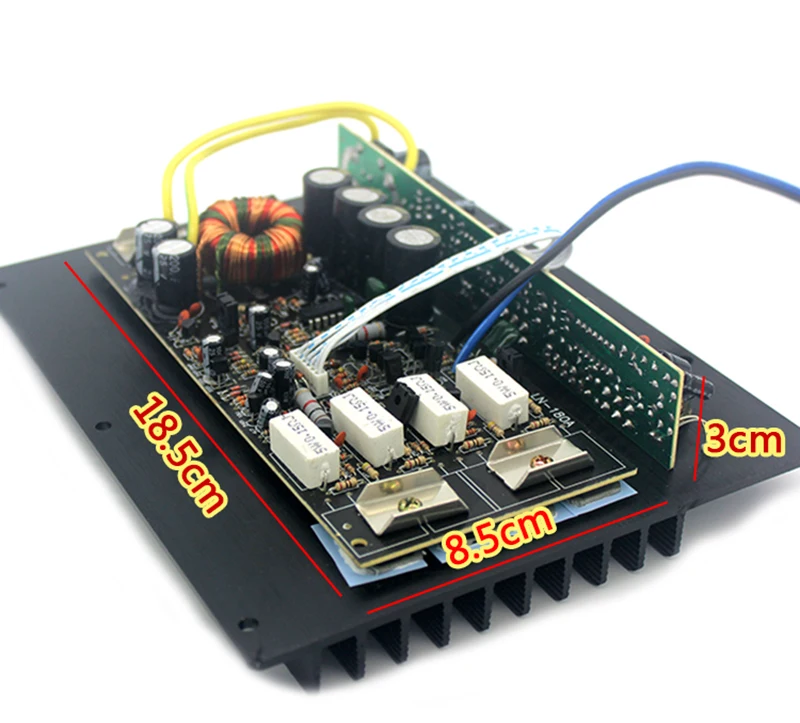 Сабвуфер усилитель доска подойдет как для повседневной носки, так автомобильный аудио усилители(трубка Toshiba пластина) 200 Вт Плата усилителя 12V для 10-12 дюймов