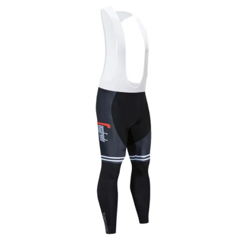 Треккинг мужской Велоспорт Джерси с длинным рукавом костюм велосипедиста MTB Одежда Maillot Ropa Ciclismo Hombre велосипедная одежда 9D силиконовый слюнявчик брюки - Цвет: Cycling pants