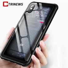 

Shockproof Armor Case For Xiaomi Mi 8 5X 6X MIX 2S Soft TPU Silicone Bumper Cover Redmi Note 5 5 Plus Note 4X Transparent Case