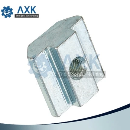 

100pcs 50pcs T Sliding Nut block M3 M4 M5 for 2020 Aluminum Profile slot 6 Zinc Coated Plate Aluminum Accessories M3 M4 M5