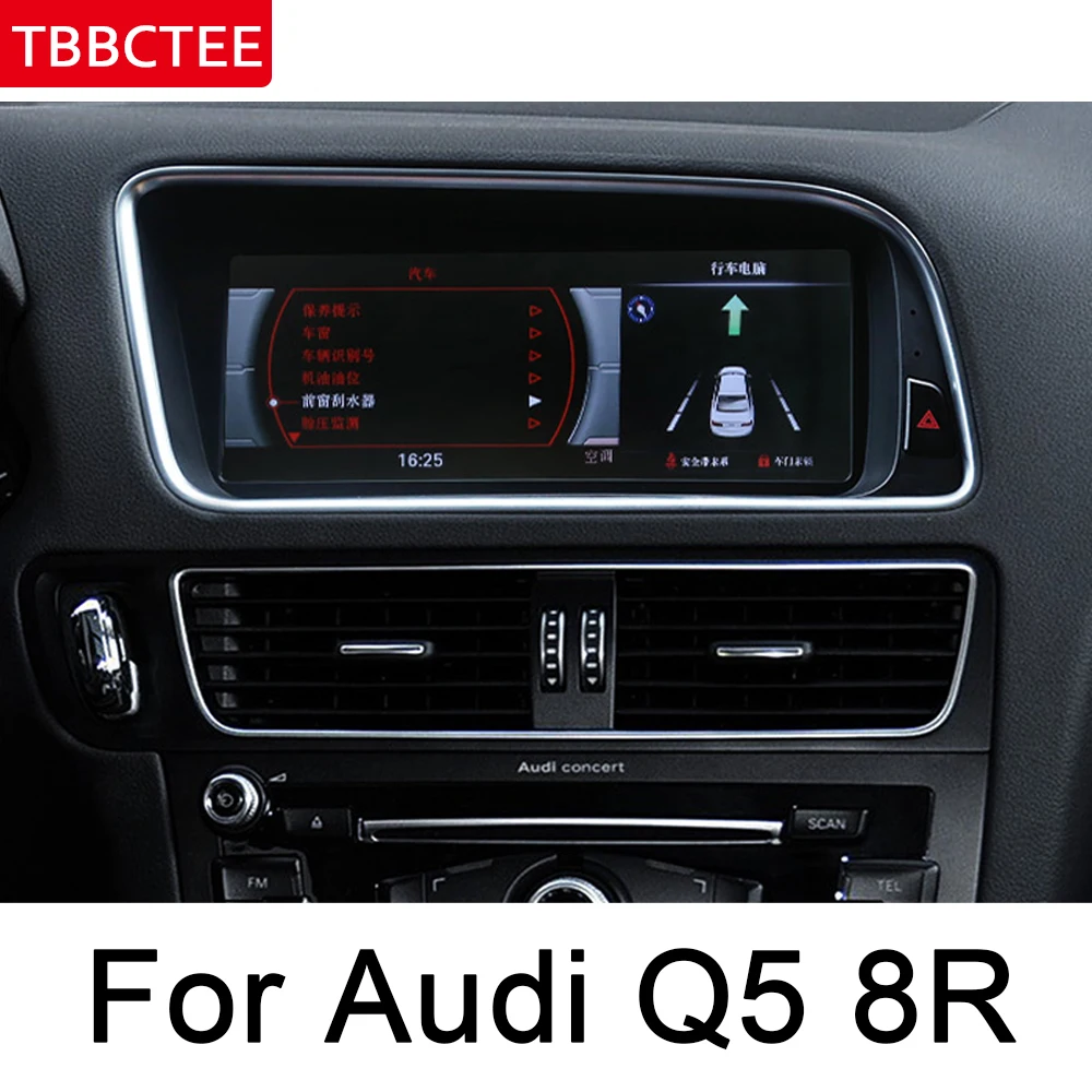 Android автомобильный мультимедийный плеер навигация для Audi Q5 8R 2008~ MMI Navi gps BT поддержка 4G 3g WiFi радио стерео HD экран карта