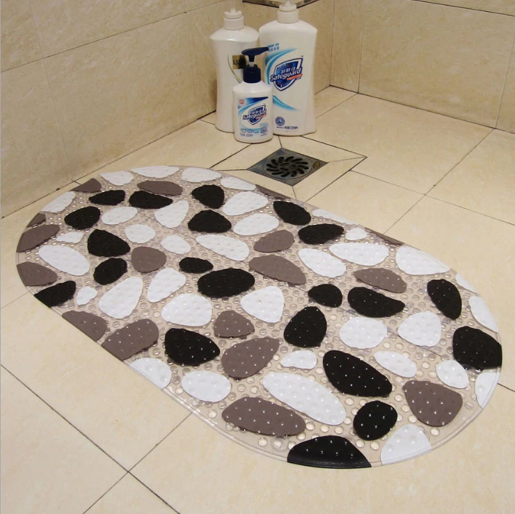 1PC New Bathroom Mat Non Slip Shower Mat Safety Floor Toilet Carpet