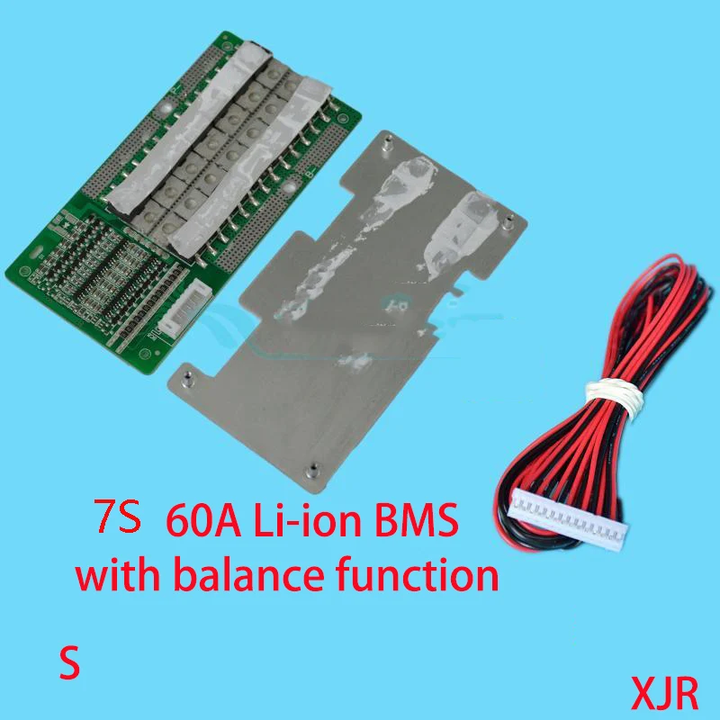 7S 60A версия S литий полимерная батарея BMS/PCM/PCB Защитная плата для 7 пакетов 18650