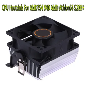 

Computer CPU Cooler Heatsink Radiator Processor Cooling Fan 30mm 7 Blades 8cm Ventilador for AMD754 939 940 AMD Athlon64 5200+