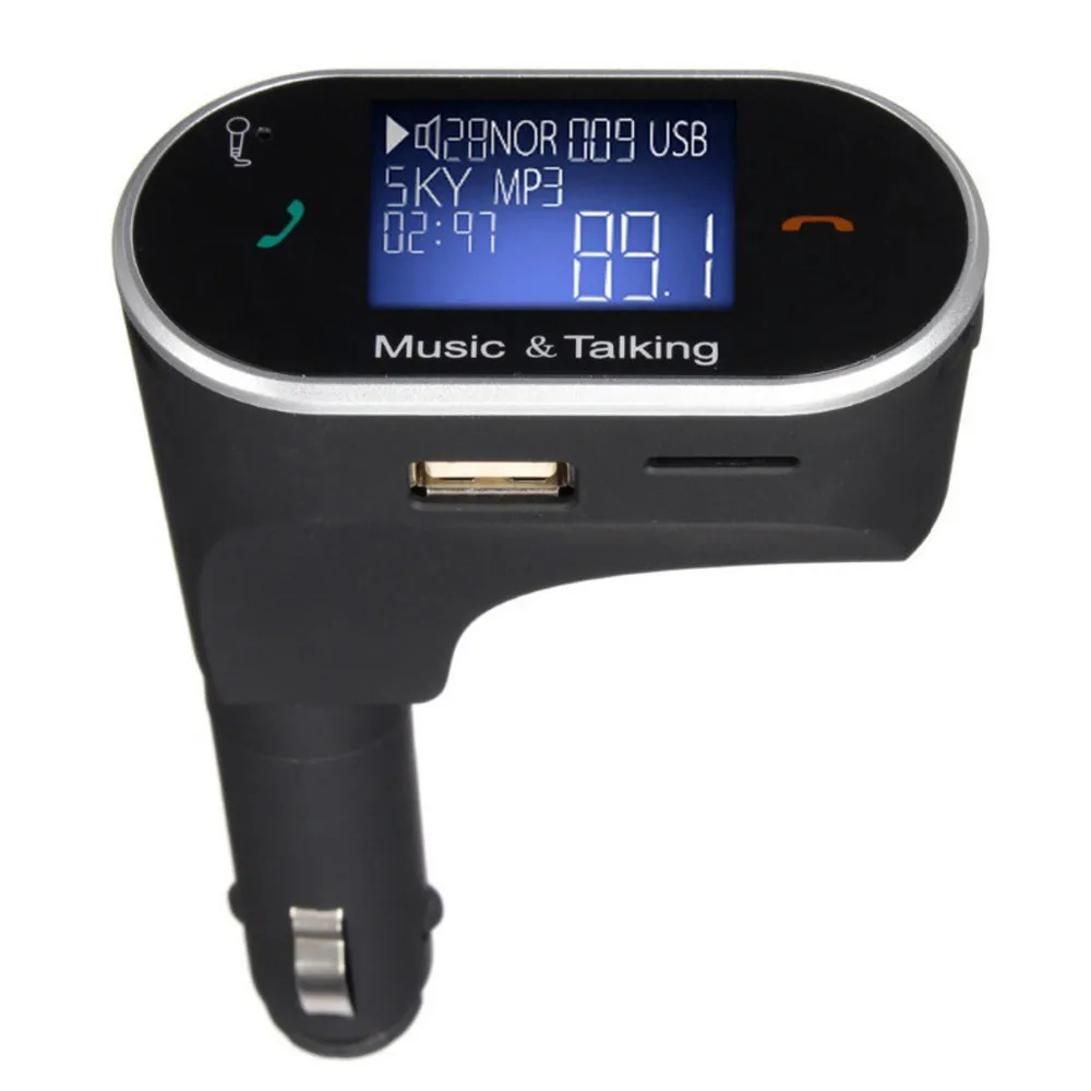 Автомобильный модулятор AIKEGLOBAL беспроводной Bluetooth ЖК дисплей fm передатчик MP3