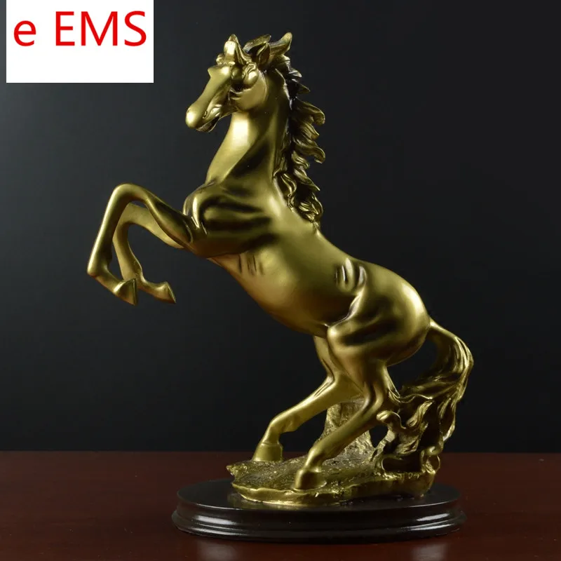 

Animals Bust Retro Horse Statue Continental Resin Craftwork Home Decorations Art Material L2362