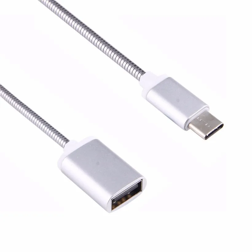 CARPRIE металлический USB C 3,1 type C штекер USB OTG Кабель-адаптер для синхронизации данных 180123 Прямая поставка