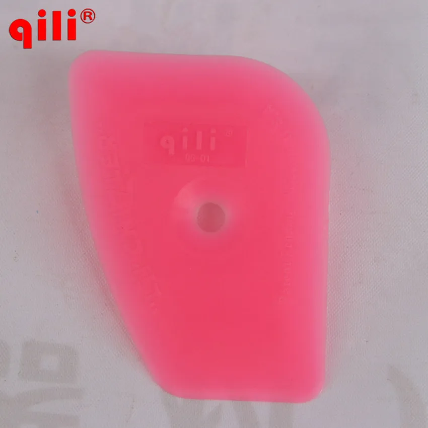 QILI QG-01 розовый цвет скребок Инструмент Пластик пленка для стекол автомобиля Установка окна Ракель винил