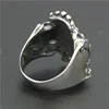 Fashion Imperial Crown Ring Cool Design Biker Skull Cross Ring 316L Stainless Steel Wholesale Price Ring 1