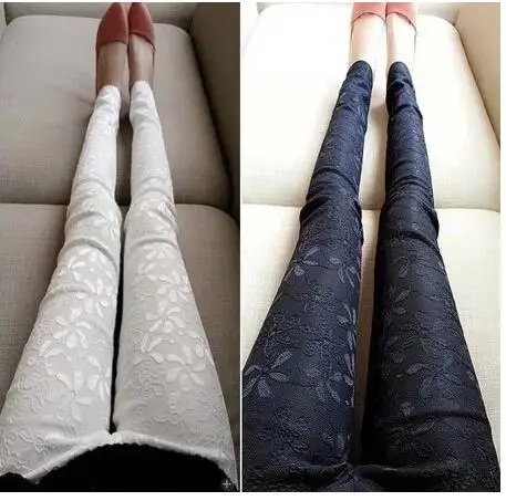 

2 Color Lace Patchwork Maternity Skinny Pants Clothes for Pregnant Women Fashion Long Maternity Trousers/Leggings M/L/XL/XXL