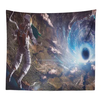 

All About Art Polyester Tapestry Landscape Print Art Room Tapestry Wall Hanging Beach Towel Art Nature Home Decor 130cm x 150cm