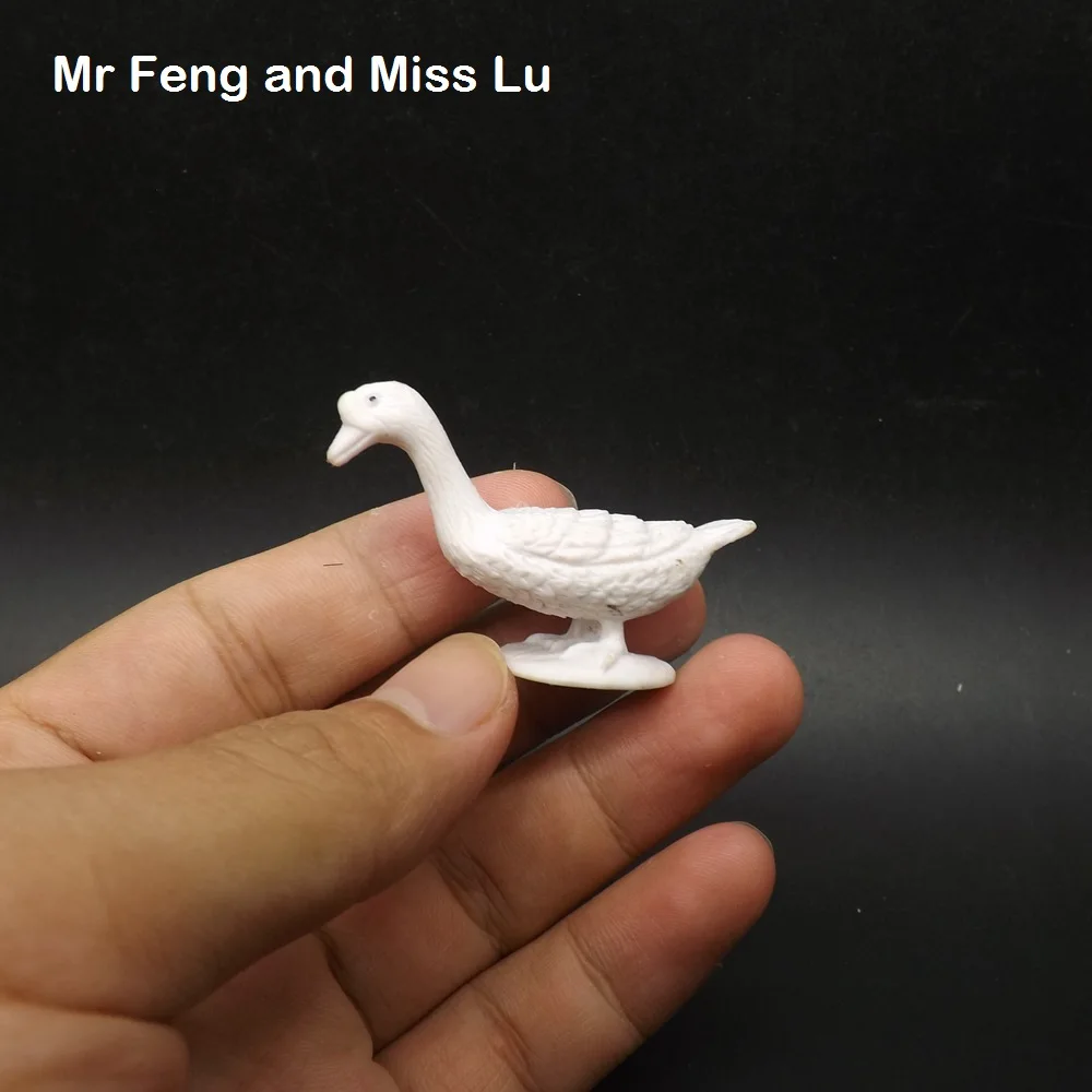 

Mini Goose Simulation Animal Model Learning Game Toy Kid