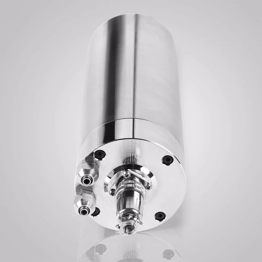 

ISO9001 quality certifications Water Cooled Spindle Motor 1.5KW Impact Structure High Speed with high rotate speed