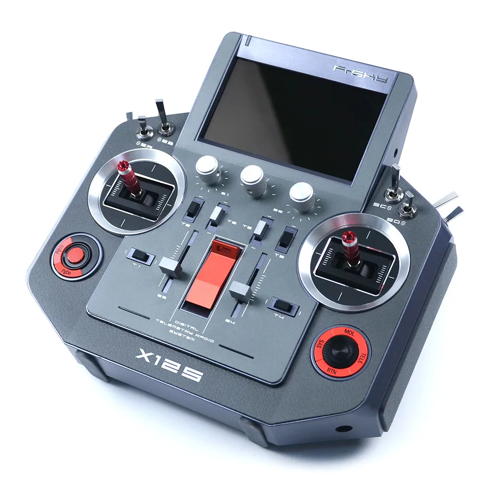 

JMT FrSky Taranis Horus X12S 2.4G 16CH ACCST Transmitter 6 axis Sensor Built-in GPS Telemetry Compitible FR-TX OPEN-TX