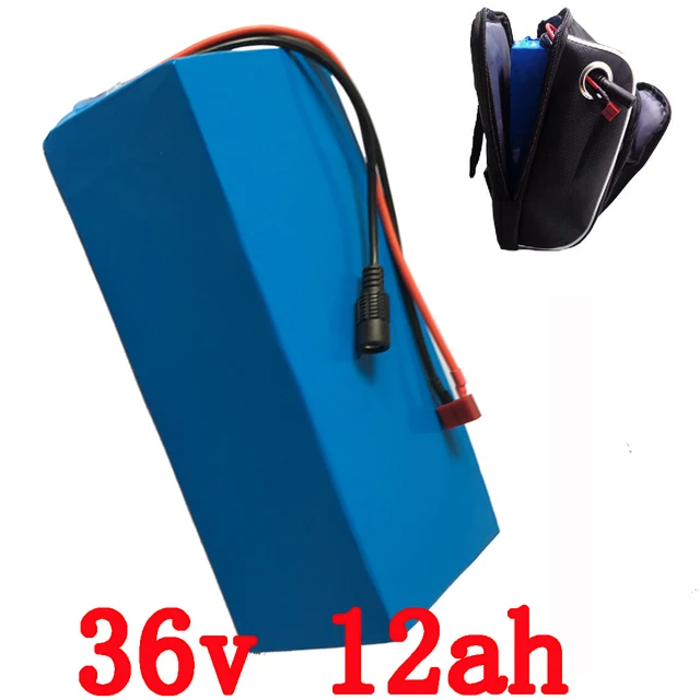 Best price at $214 Cheap Rechargeable 36V 12AH Electric Bike battery 36V 500W Lithium ion Bike Battery with PVC case 15A BMS 42V 2A charger with bag Free