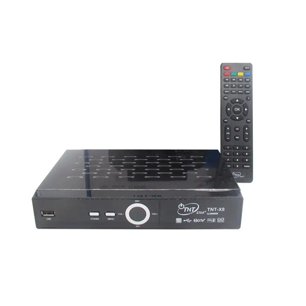 

TNTSTAR TNT-X8 DVB-T2/S2/C 1080P HDMI TV Set-Top Box Media Player with Remote